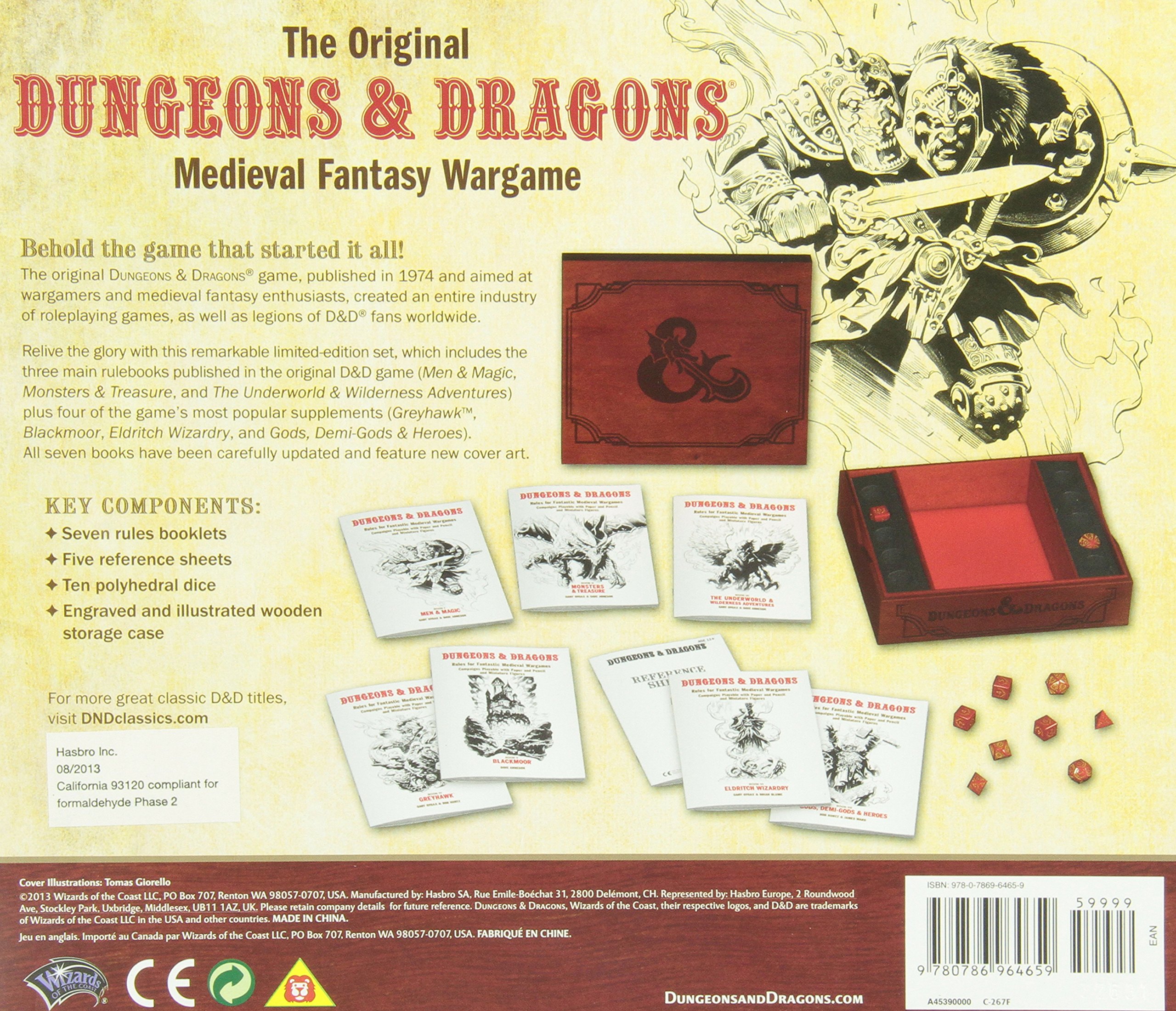 D&D Premium Original Fantasy RPG (white Box) : Amazon.sg: Toys